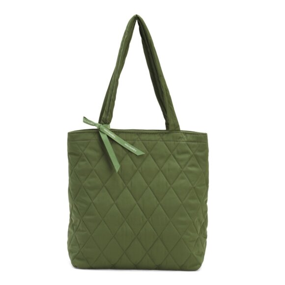 VERA BRADLEY Bronze Green Small Original Tote - Picture 1 of 2